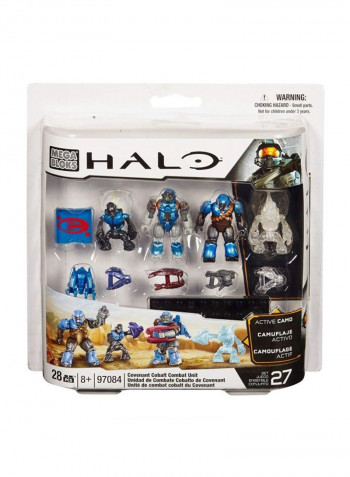 28-Piece Halo Cobalt Combat Unit 97084