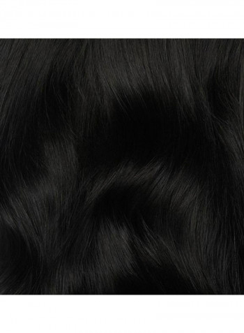 Tape In Secret Straight Hair Extensions Off Black 22inch