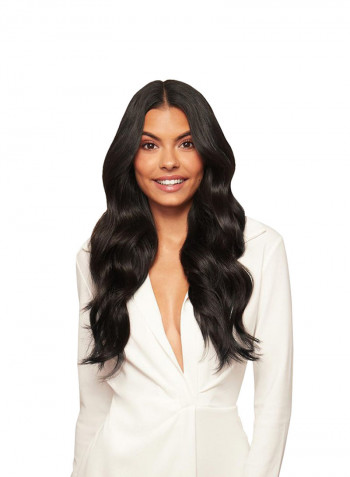 Tape In Secret Straight Hair Extensions Off Black 22inch
