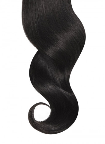 Tape In Secret Straight Hair Extensions Off Black 22inch