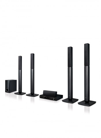 5.1Ch DVD Home Theatre System LHD 457 Black