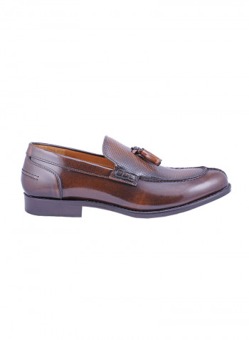 Classic Slip-On Formal Shoes Brown