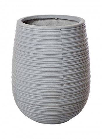 Crucible Round Pot Grey XL