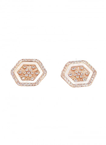 18 Karat Rose Gold Earrings