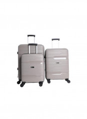 3-Piece Novo Travel Luggage Suitcase Set Grey reviews 3-Piece Novo Travel Luggage Suitcase Set Grey