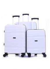 3-Piece Novo Travel Luggage Suitcase Set White reviews 3-Piece Novo Travel Luggage Suitcase Set White