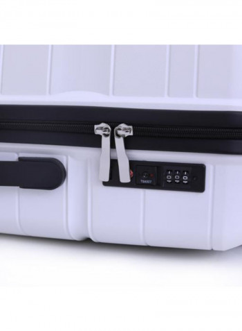 3-Piece Novo Travel Luggage Suitcase Set White