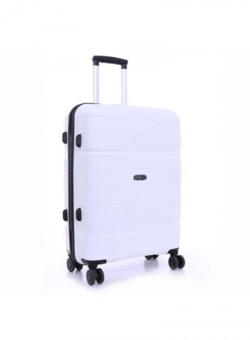 3-Piece Novo Travel Luggage Suitcase Set White