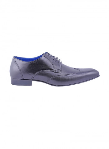Classic Lace-Up Formal Shoes Blue