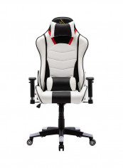 Urban Wave Gaming Chair With Accessories White/Black/Red 83x138x60cm