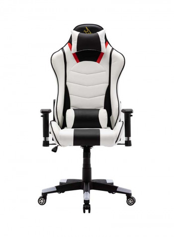 Urban Wave Gaming Chair With Accessories White/Black/Red 83x138x60cm