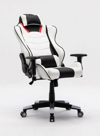 Urban Wave Gaming Chair With Accessories White/Black/Red 83x138x60cm