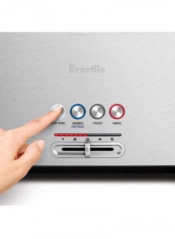 The Lift And Look Pro 4 Slice Toaster BTA730BSS Silver