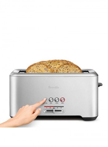 The Lift And Look Pro 4 Slice Toaster BTA730BSS Silver