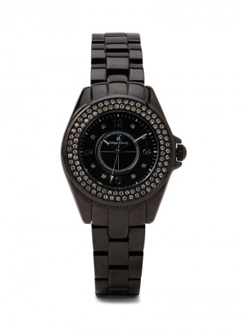 Women's Water Resistant Stainless Steel Analog Wrist Watch