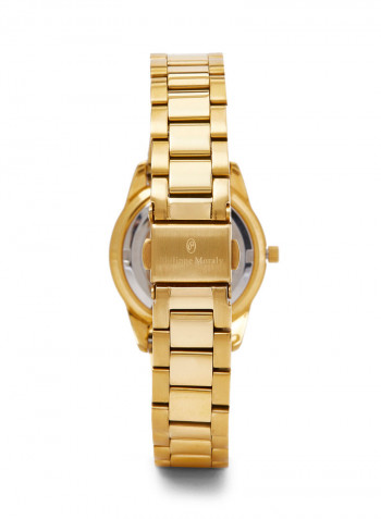 Women's Water Resistant Stainless Steel Analog Wrist Watch