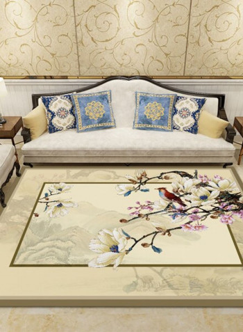 1 Piece Fashion Simple Home Floral Modern Living Room Rug multicolour 120*160(W*L)cmcm