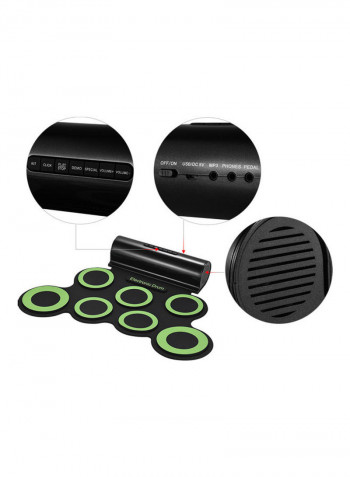 Portable Digital Mono Electronic Drum Kit