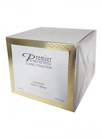 Classic Night Cream Age Defying Moisturized Skin
