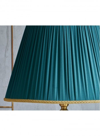 Retro European Style Table Lamp Green/Gold