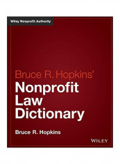 Nonprofit Law Dictionary Paperback 1