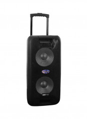 Portable And Rechargeable Professional Speaker System GMS8574 Black