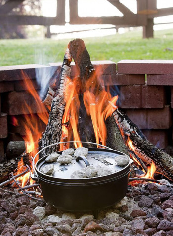 Camp Dutch Oven Black 35.41x18.75x31.6cm