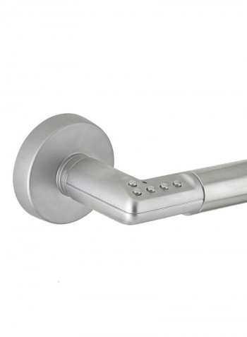 Digital Code Right Hand Handle Lock For Door Silver