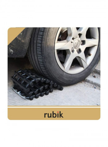 4-Piece Foldable Plastic Recovery Track For Car