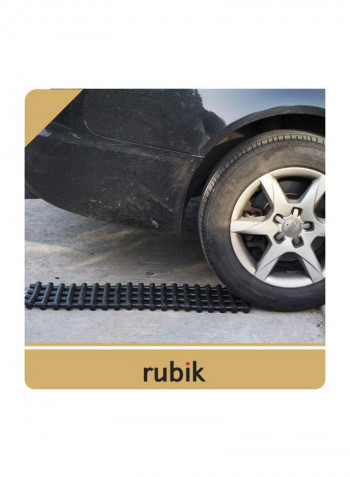 4-Piece Foldable Plastic Recovery Track For Car