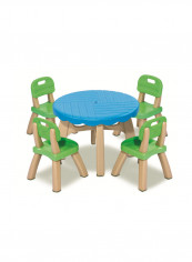 Summertime Patio Set With 4 Chair 32x 32x 49centimeter