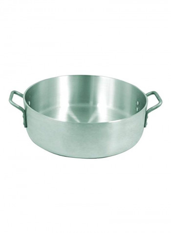 Aluminium Brazier Pan Silver