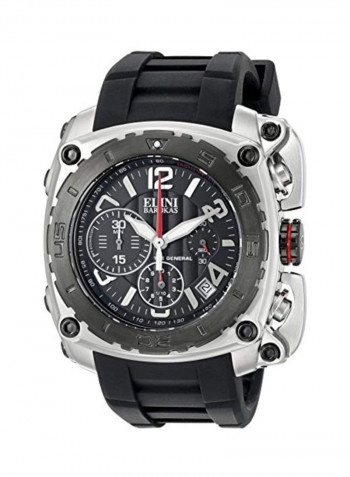 Men's Water Resistant Chronograph Watch ELINI-20010-01-BB
