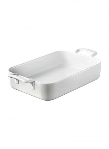 Porcelain Roasting Dish White 1.703L