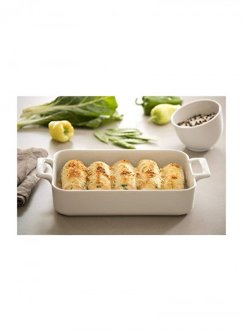 Porcelain Roasting Dish White 1.703L