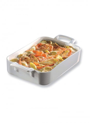 Porcelain Roasting Dish White 1.703L