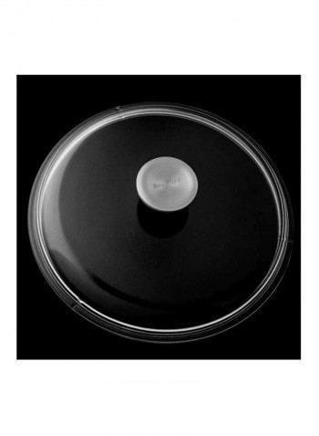 Cast Aluminium Covered Stockpot Black 24x24x12centimeter
