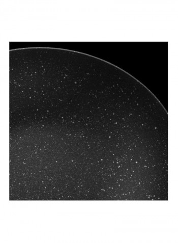 Cast Aluminium Covered Stockpot Black 24x24x12centimeter