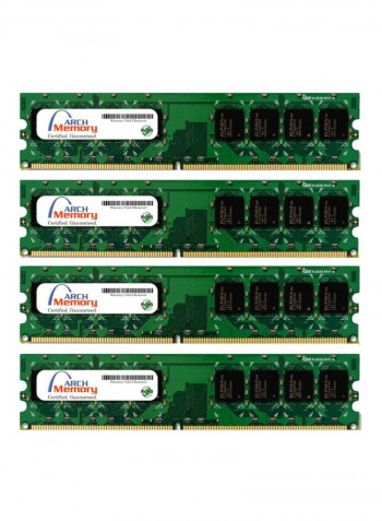 4-Piece UDIMM DDR2 RAM For Dell OptiPlex 960D 2GB