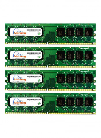 4-Piece UDIMM DDR2 RAM For Lenovo ThinkCentre M57P 6078 2GB