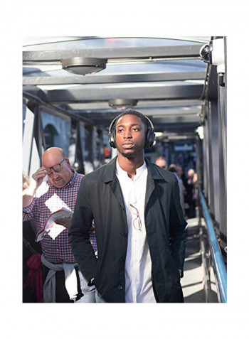 Over-Ear Bluetooth Headphones With Mic Black
