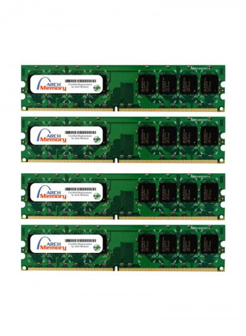 Pack Of 4 UDIMM DDR2 RAM For Lenovo ThinkCentre M57P 6069 2GB