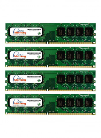 4-Piece UDIMM DDR2 RAM For Lenovo ThinkCentre M57 6079 2GB
