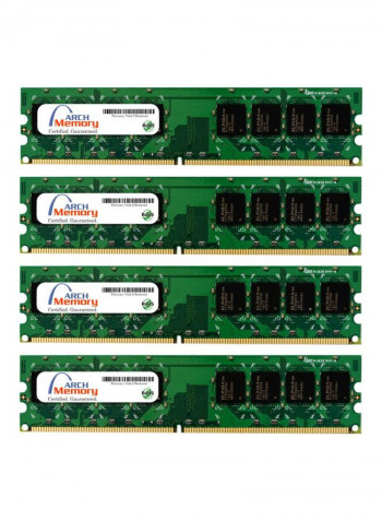 4-Piece UDIMM DDR2 RAM For Lenovo ThinkCentre M57 6087A3U 2GB
