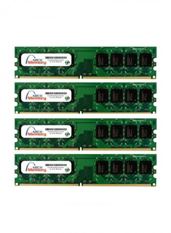 Pack Of 4 U DIMM DDR2 RAM 2GB