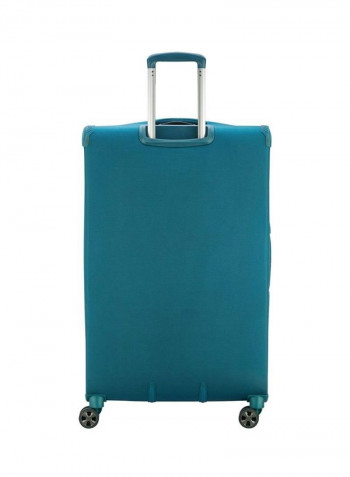 Hyperglide 4 Wheels Softside Check-In Luggage Trolley Teal