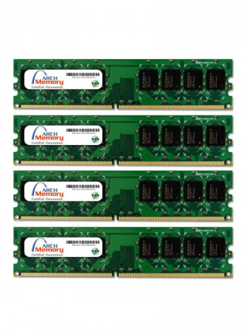 4-Piece UDIMM DDR2 RAM For Lenovo ThinkCentre M57 6078 2GB