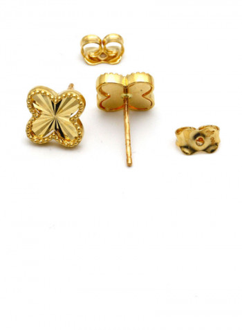 18 Karat Gold Shinning Earrings