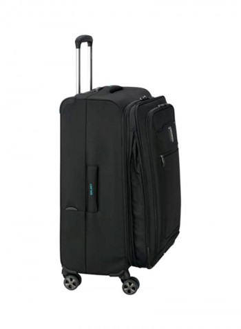 Hyperglide 4 Wheels Softside Check-In Luggage Trolley Black