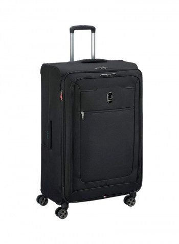 Hyperglide 4 Wheels Softside Check-In Luggage Trolley Black